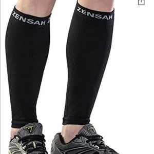 Zensah shin split/ compression sleeves for running